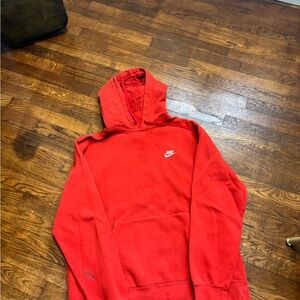 Nike Vibrant Red Pullover Hoodie